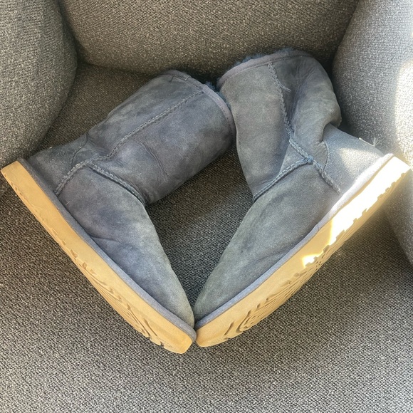 UGG Classic Boots - Navy Blue Size 8 - Picture 2 of 5